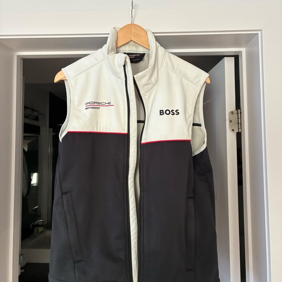 Official Porsche Motorsport x BOSS Softshell Vest - Size S - Picture 1 of 3